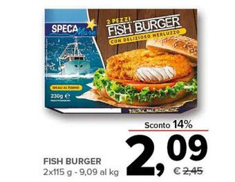Todis Fish Burger 2x115 g offerta
