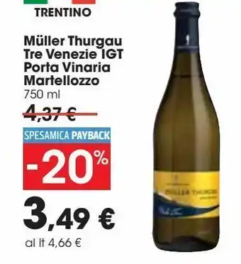 Tre venezie igt porta vinaria martellozzo