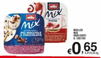 Ok Sigma Müller Mix vari gusti 120/150 g offerta