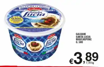 Ok Sigma Galbani Santa Lucia Mascarpone 500 g offerta