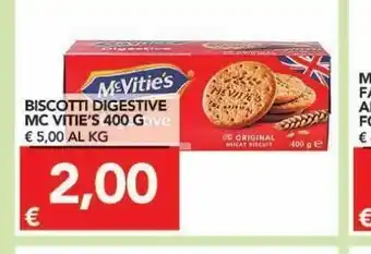 Biscotti digestive  mc vitie's