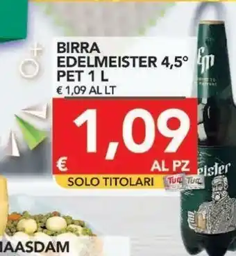 TuoDi Birra edelmeister 4.5 pet 1l offerta