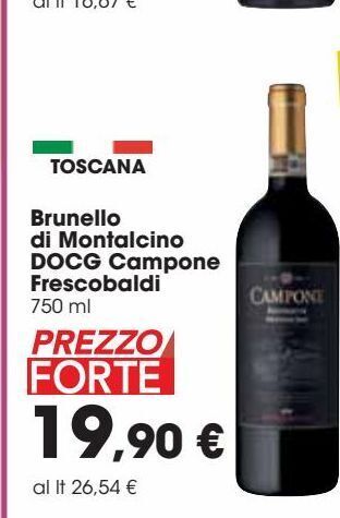 Brunello di montalcino docg campone frescobaldi