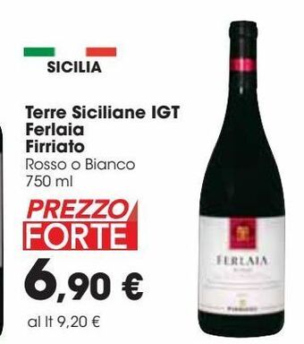 Terre siciliane igt ferlaia firriato