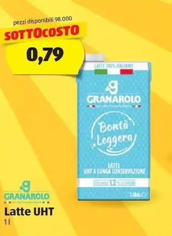 ALDI Latte uht offerta