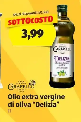 ALDI Olio extra vergine di oliva "delizia" offerta