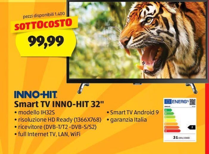 Smart tv innohit 32