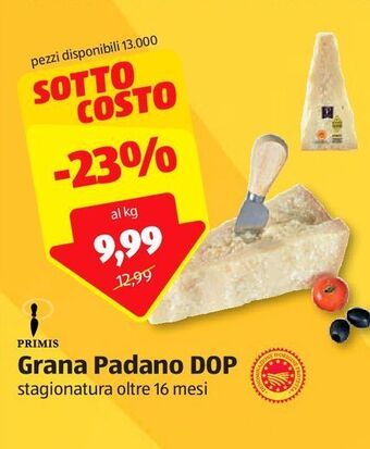 ALDI Grana padano dop offerta