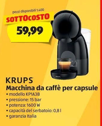 Macchina da caffè per capsule