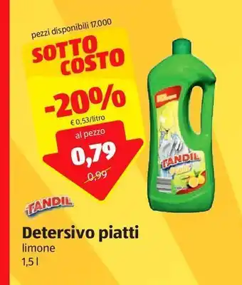 ALDI Detersivo piatti offerta