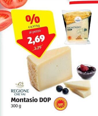 ALDI Montasio dop offerta