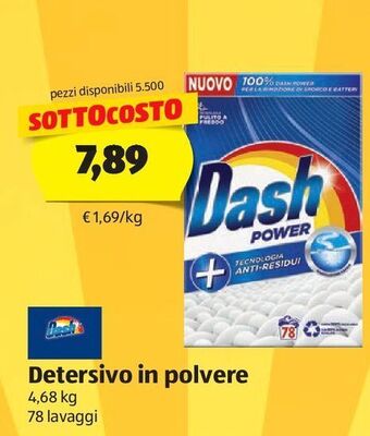 ALDI Detersivo in polvere offerta