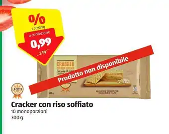 ALDI Cracker con riso soffiato offerta