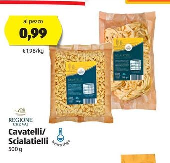 Cavatelli/scialatielli