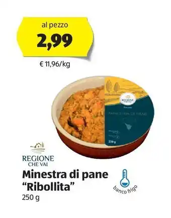 ALDI Minestra di pane "ribollita" offerta