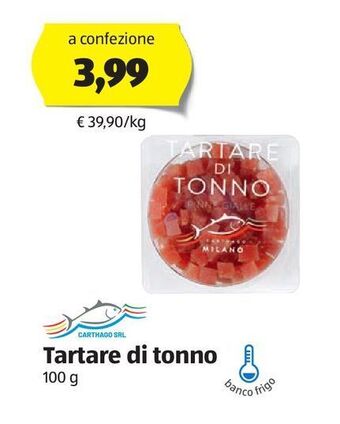 ALDI Tartare di tonno offerta