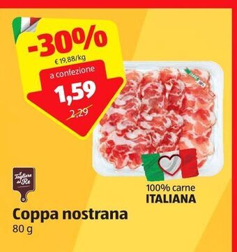 ALDI Coppa nostrana offerta