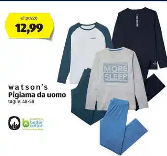 ALDI Pigiama da uomo offerta