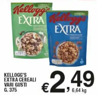 Ok Sigma Kellogg's Extra Cereali vari gusti 375 g offerta