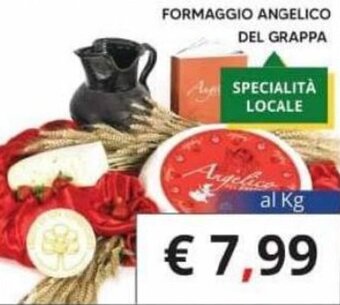 Supermercati Visotto Formaggio Angelico del Grappa offerta
