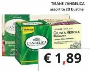 Tisane L'Angelica assortite 20 bustine