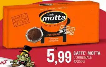 Al Discount Motta Caffè L'Original 4x250 g offerta