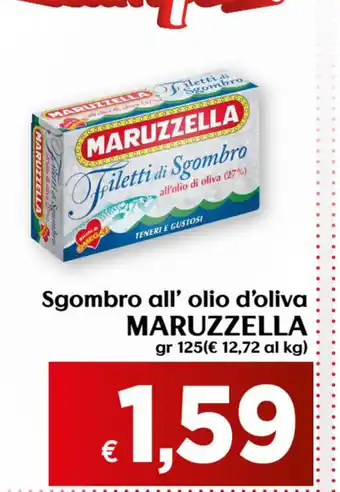 Maruzzella Sgombro all'olio d'oliva 125gr