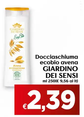 Giardino Dei Sensi Docciaschiuma ecobio avena 250ml