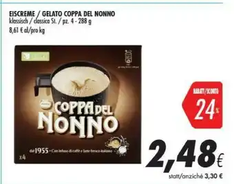 Coop Coppa Del Nonno Gelato offerta