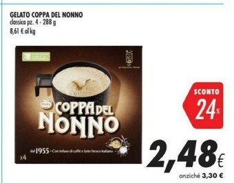 Coop Coppa Del Nonno Gelato offerta