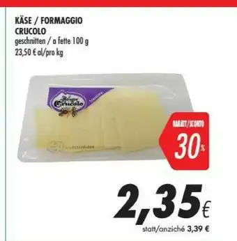 Coop Crucolo Formaggio offerta