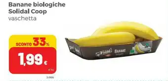 Coop Banane Biologiche offerta