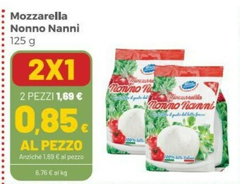 Coop Nonno Nanni Mozzarella offerta