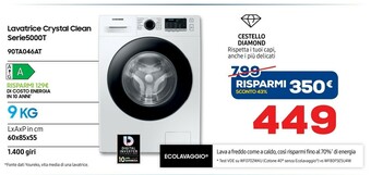 Euronics Samsung Lavatrice 90TA046AT offerta