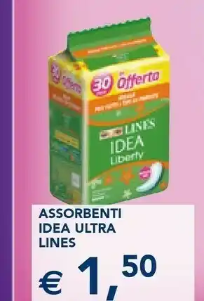Esselunga Liberty Assorbenti lines offerta