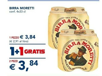Esselunga Moretti Birra offerta