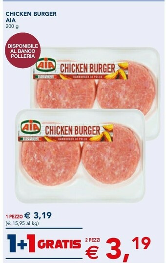 Esselunga Aia Hamburger offerta