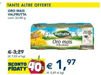Esselunga Valfrutta Mais offerta