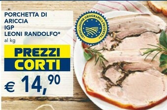 Esselunga Leoni Porchetta offerta