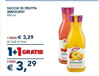 Esselunga Innocent Succhi di frutta offerta