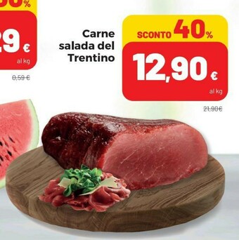 Coop Carne Salada Del Trentino offerta