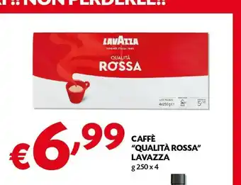 Pam Lavazza Qualità Rossa 250 G(ml) offerta