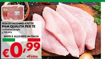 Pam Fesa Di Tacchino A Fette