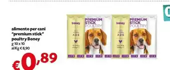 Pam Boney Alimento Per Cani Premim Stick Poultry offerta