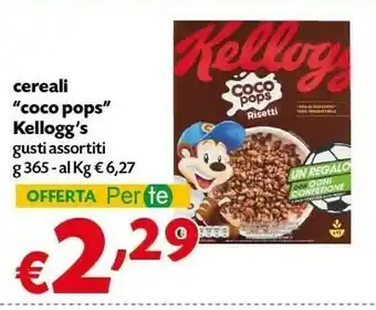 Pam Kelloggs Kellogg's - Coco Pops Palline 365 G(ml) offerta