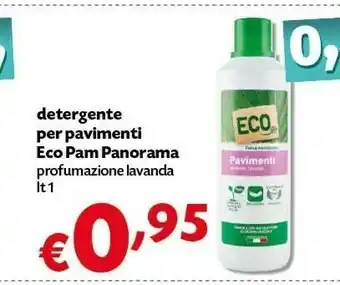 Pam Pam Panorama Detergente Per Pavimenti Eco Lavanda offerta
