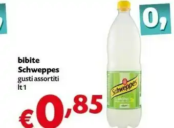 Pam Schweppes Limone 1000 G(ml) offerta