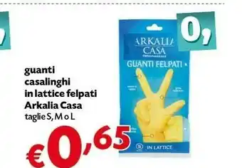Pam Arkalia Casa Guanti Casalinghi offerta