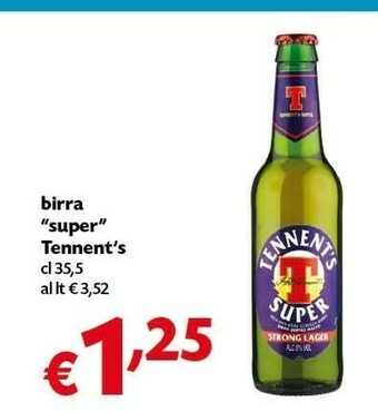 Tennent's Birra Super
