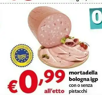 Pam Mortadella Bologna Igp Con Pistacchi offerta
